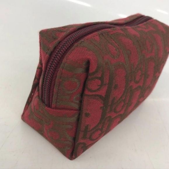 Dior Trotter Red and Brown Pouch - Picture 6 of 10